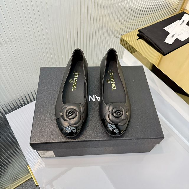 CC original lambskin ballet flats CH00395