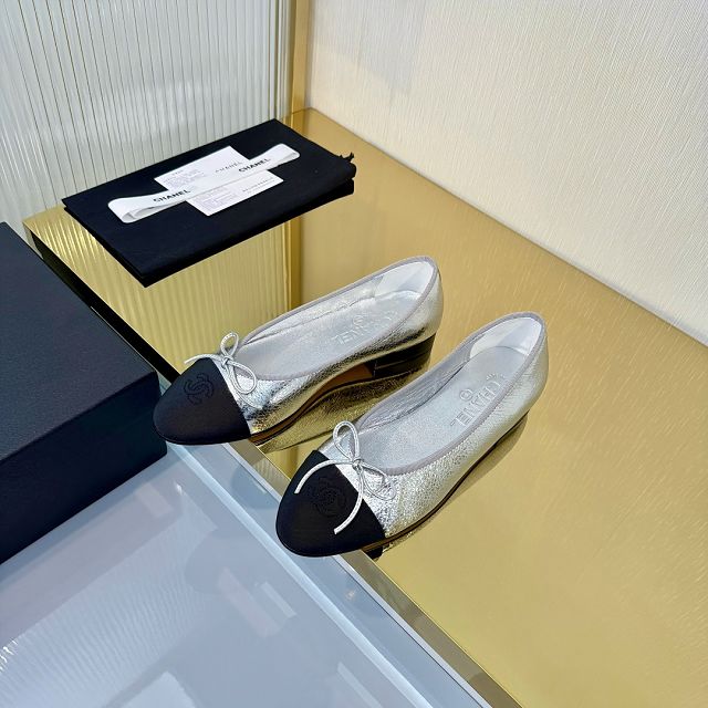 CC original lambskin ballet flats CH00423