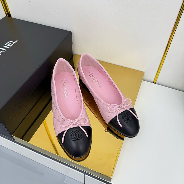 CC original lambskin ballet flats CH00423