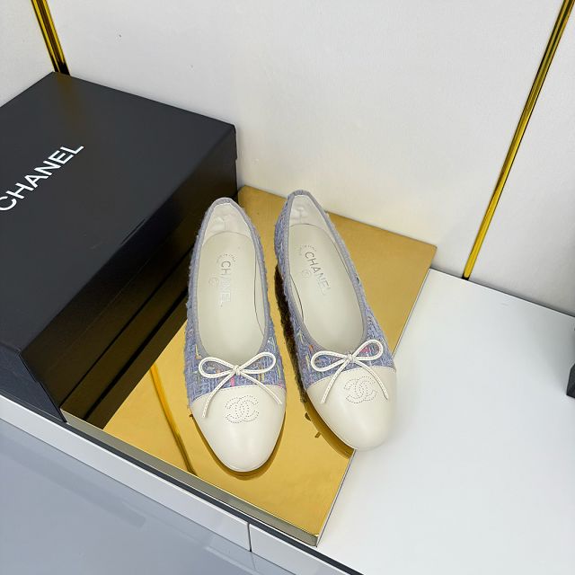 CC original lambskin ballet flats CH00423