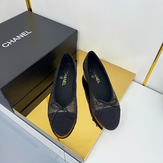 CC original lambskin ballet flats CH00423