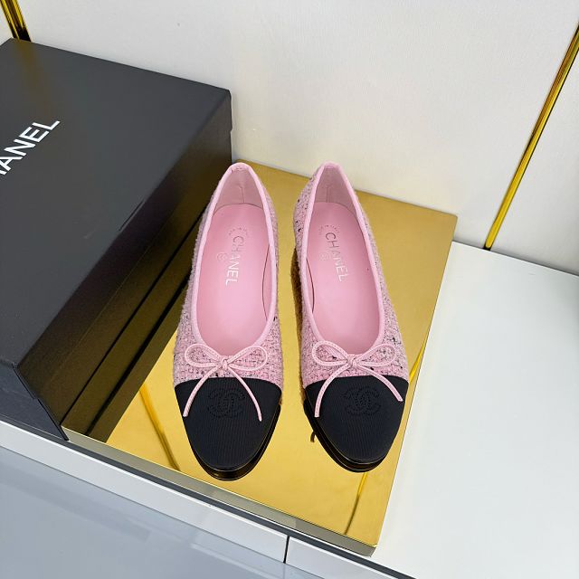 CC original lambskin ballet flats CH00423