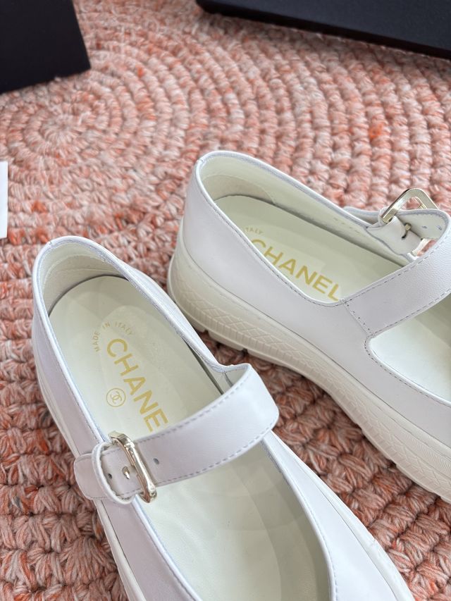 CC original lambskin mary janes CH00406
