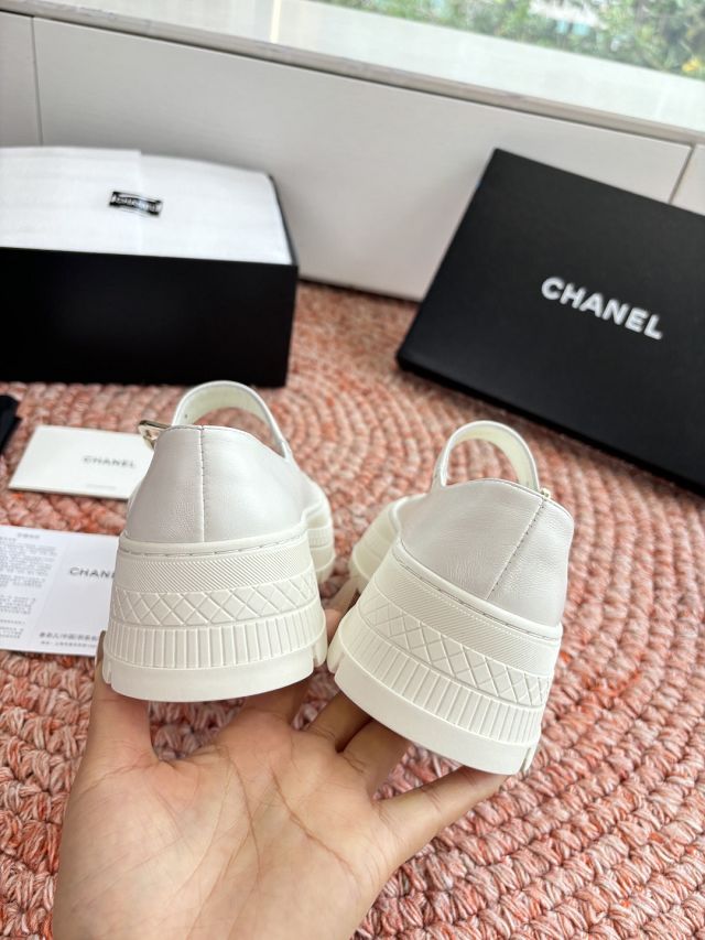 CC original lambskin mary janes CH00406