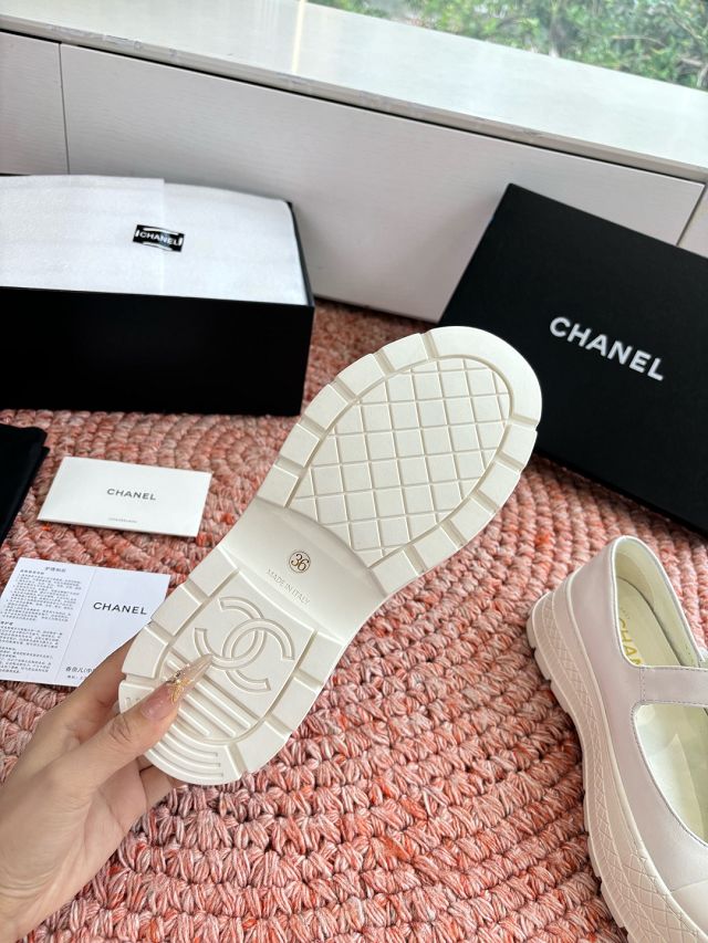 CC original lambskin mary janes CH00406
