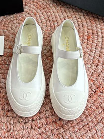 CC original lambskin mary janes CH00406