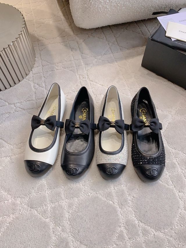 CC original lambskin mary janes CH00407