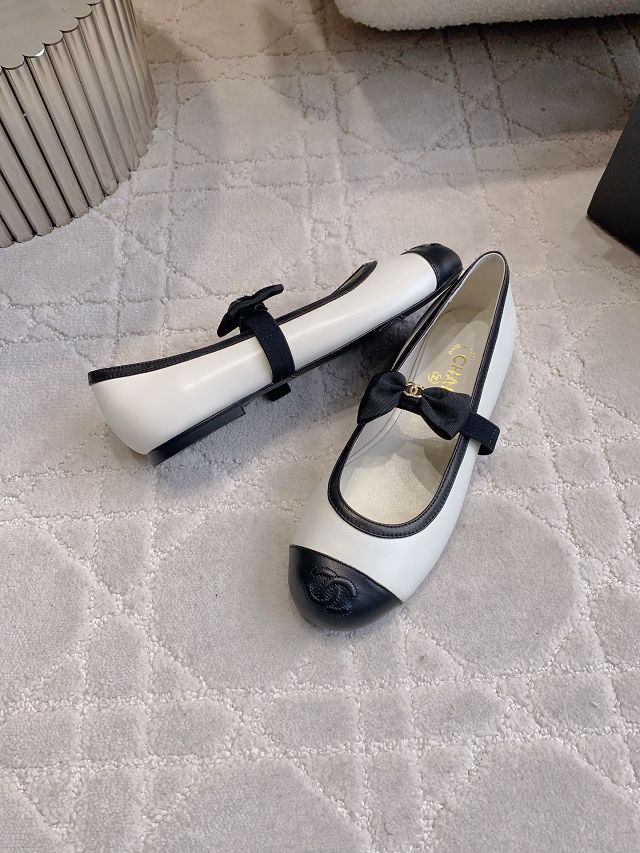 CC original lambskin mary janes CH00407