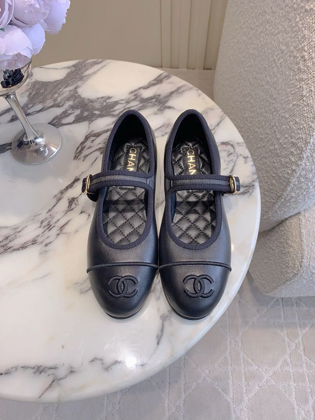 CC original lambskin mary janes CH00409