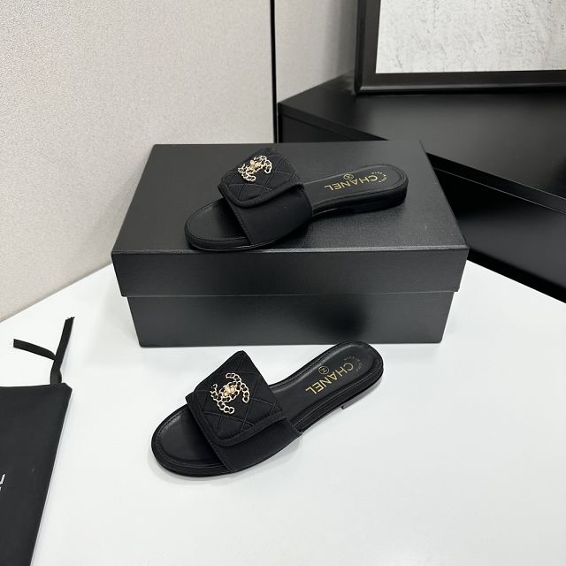 CC original lambskin mules CH00378