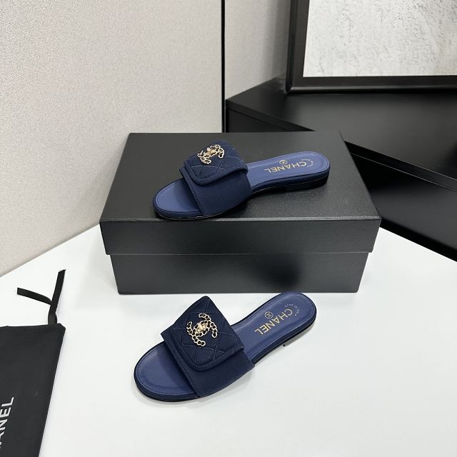 CC original lambskin mules CH00378