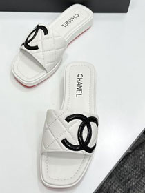 CC original lambskin mules CH00383