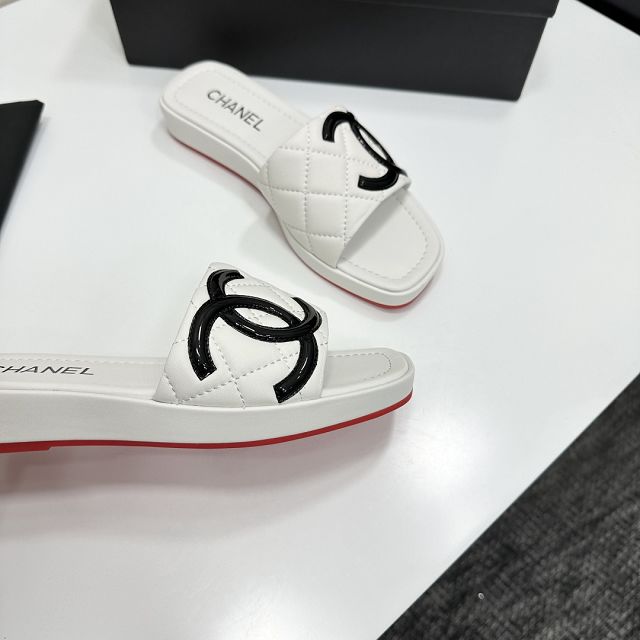 CC original lambskin mules CH00383