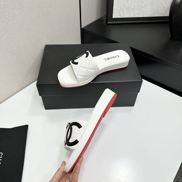 CC original lambskin mules CH00383