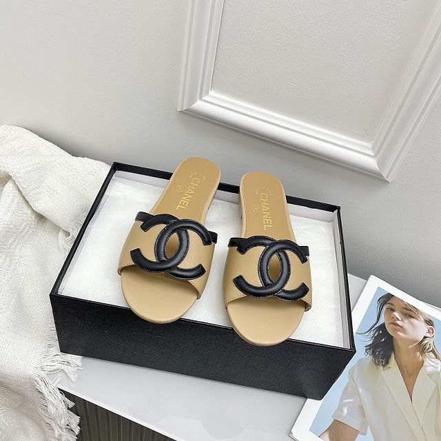 CC original lambskin mules CH00422