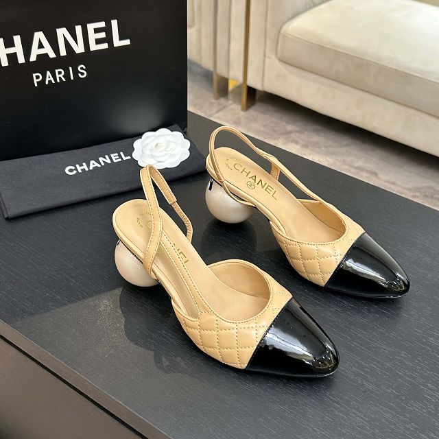 CC original lambskin slingbacks CH00411