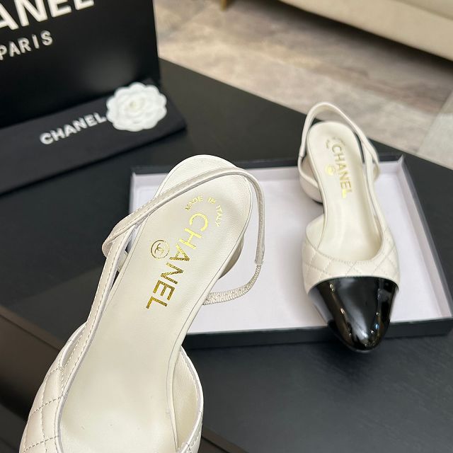 CC original lambskin slingbacks CH00411