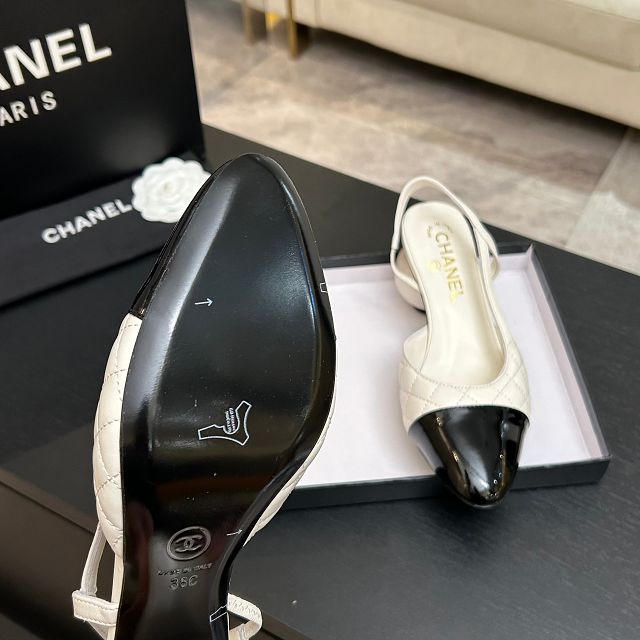 CC original lambskin slingbacks CH00411