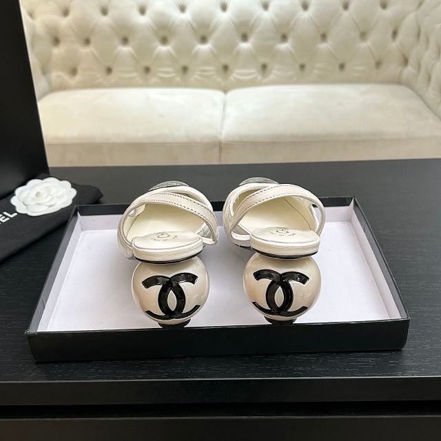 CC original lambskin slingbacks CH00411