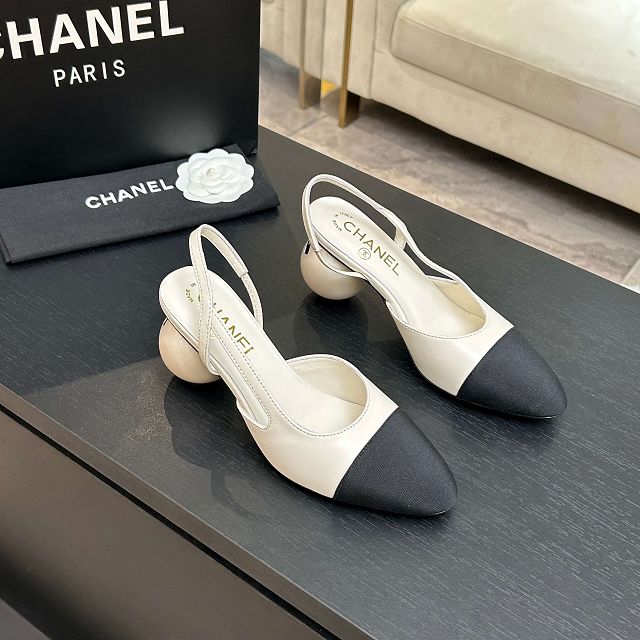 CC original lambskin slingbacks CH00412