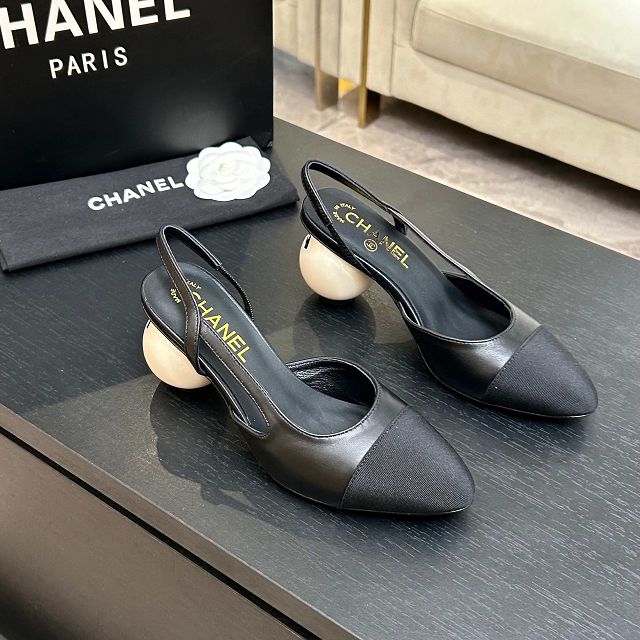 CC original lambskin slingbacks CH00412