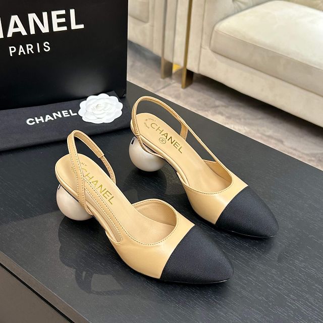 CC original lambskin slingbacks CH00412