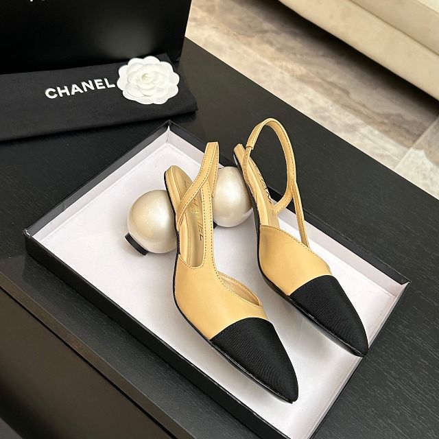 CC original lambskin slingbacks CH00412