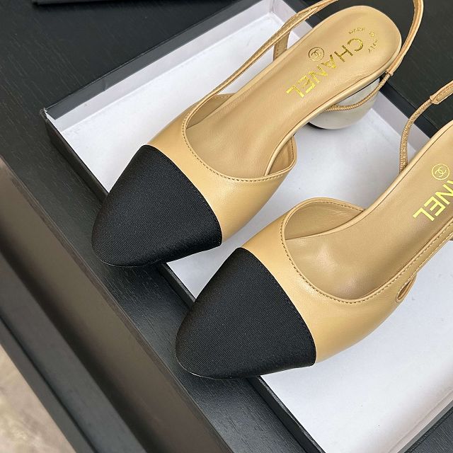 CC original lambskin slingbacks CH00412