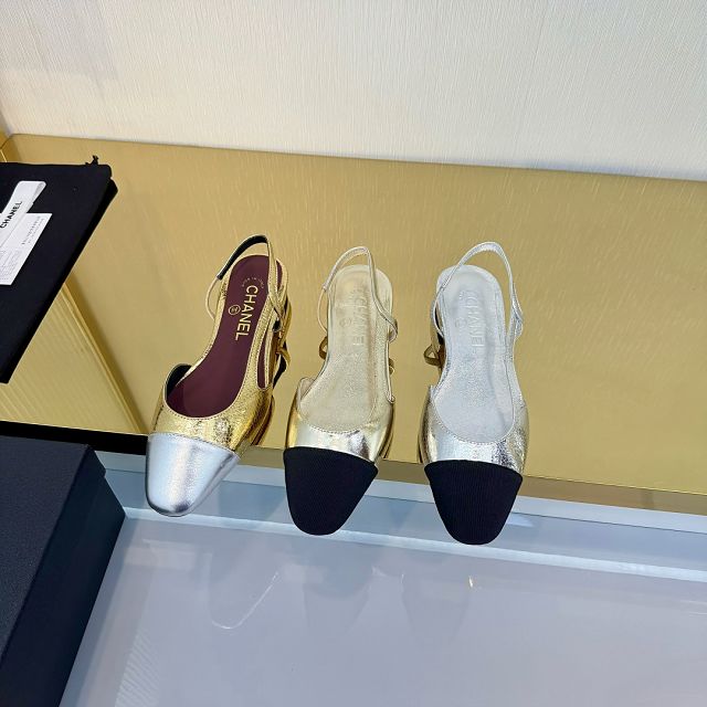 CC original lambskin slingbacks CH00424