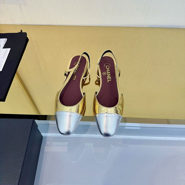 CC original lambskin slingbacks CH00424