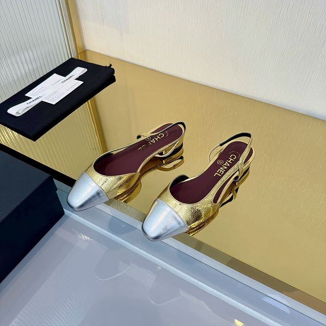 CC original lambskin slingbacks CH00424