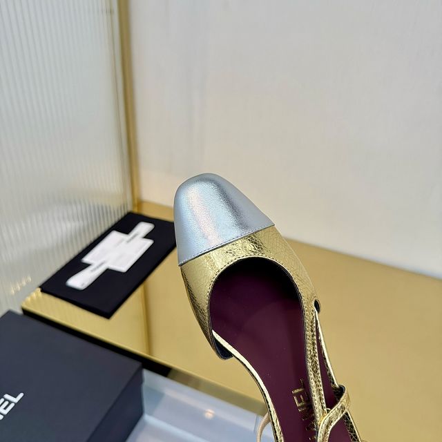 CC original lambskin slingbacks CH00424