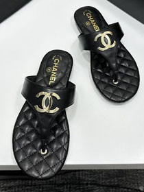 CC original lambskin thongs CH00386