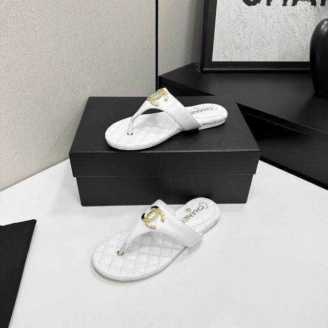 CC original lambskin thongs CH00386