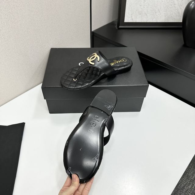 CC original lambskin thongs CH00386