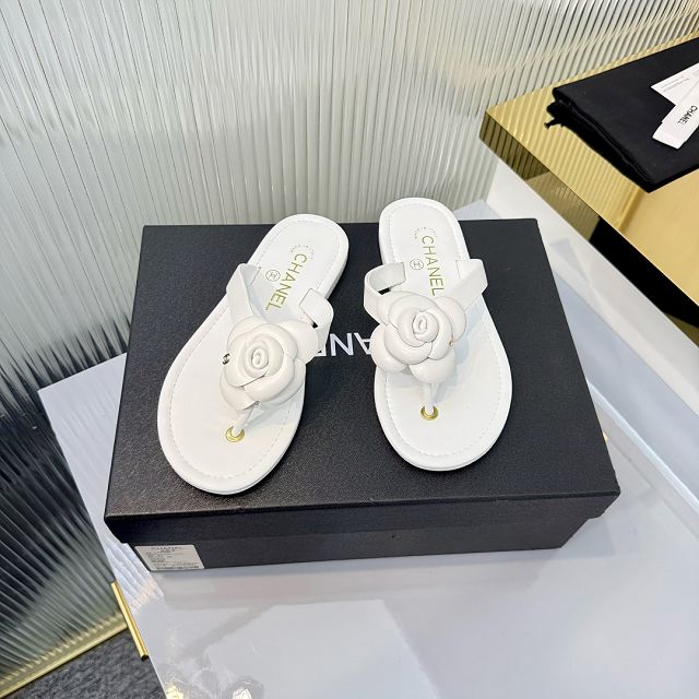 CC original lambskin thongs CH00392