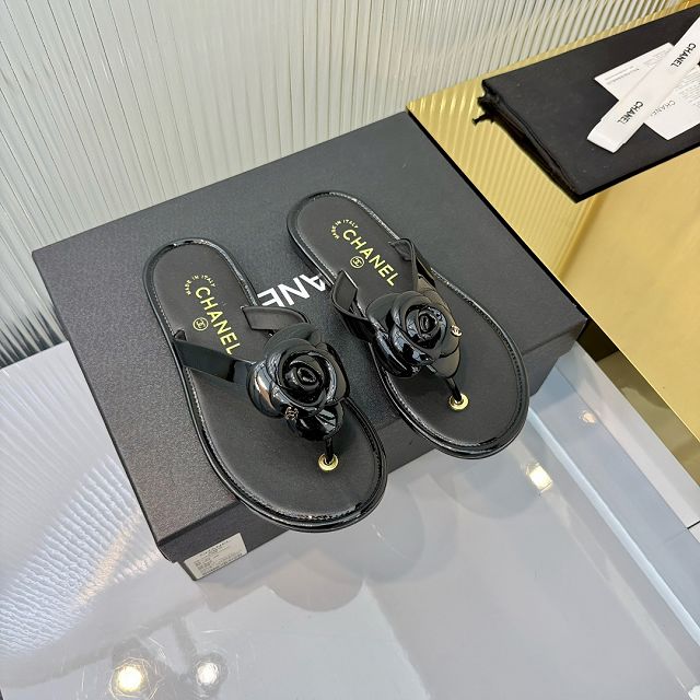 CC original lambskin thongs CH00392