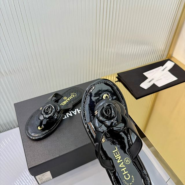 CC original lambskin thongs CH00392