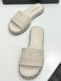 CC original raffia mules CH00381