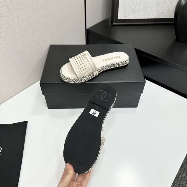 CC original raffia mules CH00381