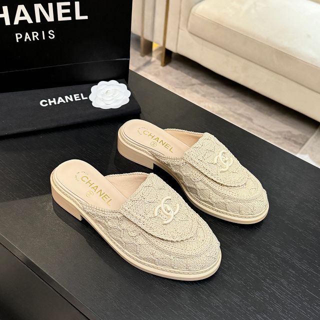 CC original raffia mules CH00389