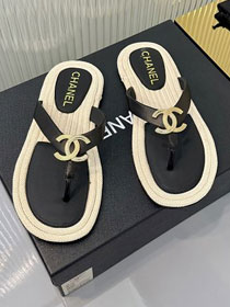 CC original raffia mules CH00391