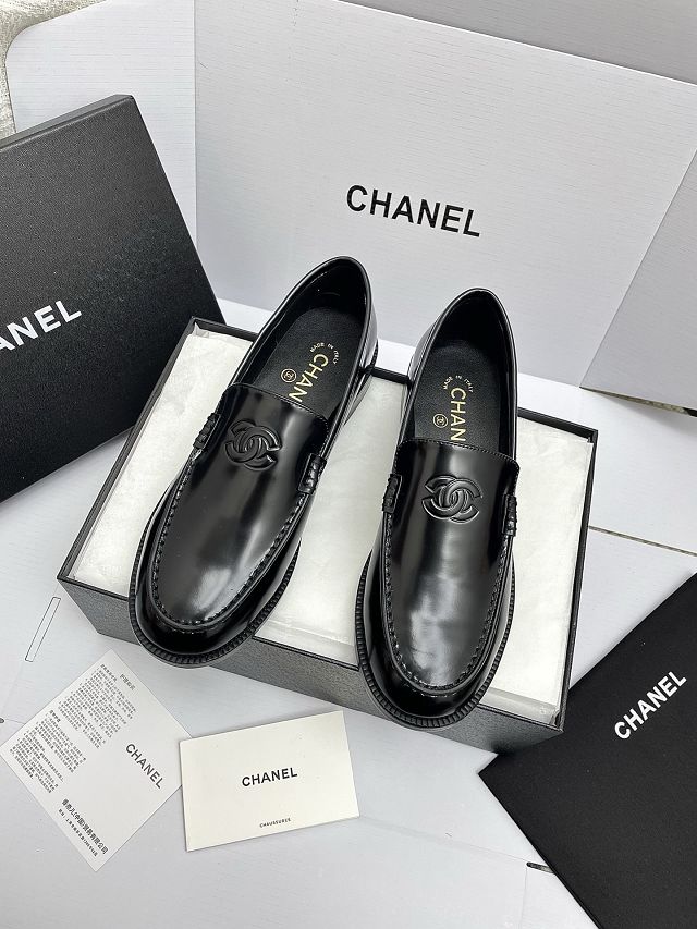 CC original suede calfskin loafers CH00413