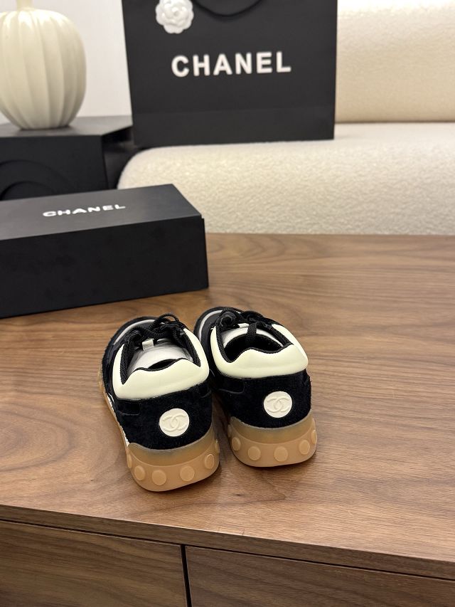 CC original suede calfskin sneakers  CH00398