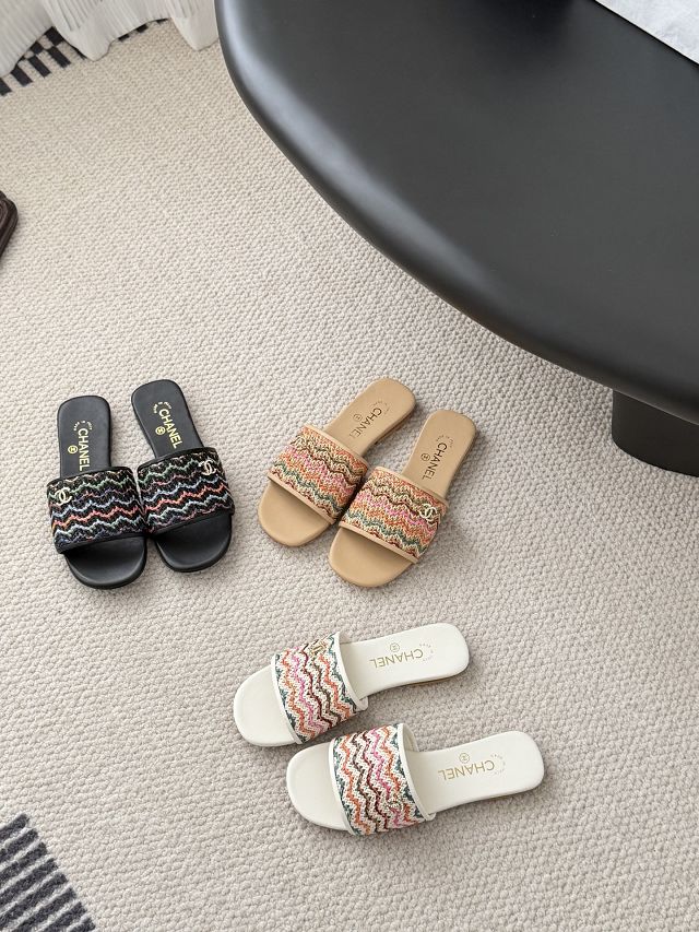 CC original tweed mules CH00377