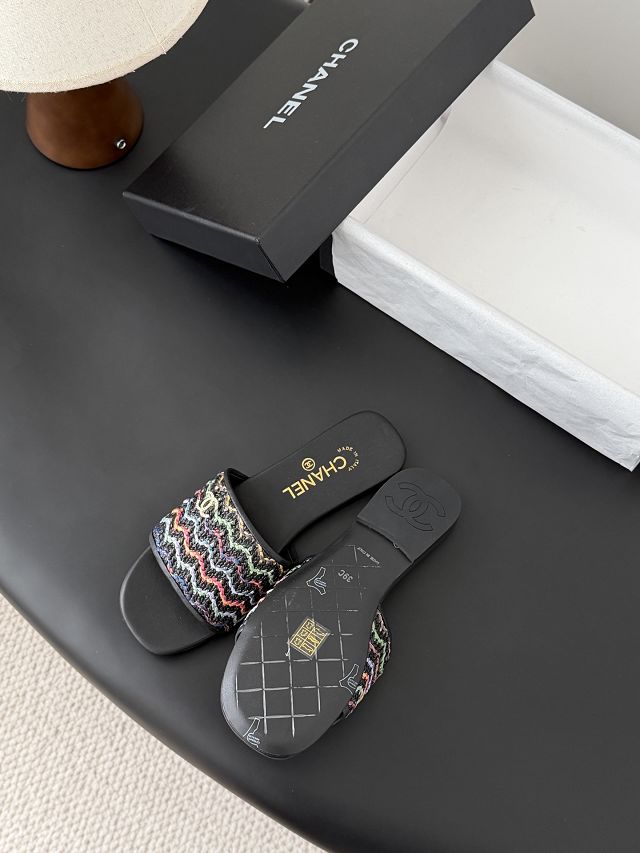 CC original tweed mules CH00377