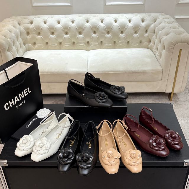 CC original calfskin ballet flats CH00459