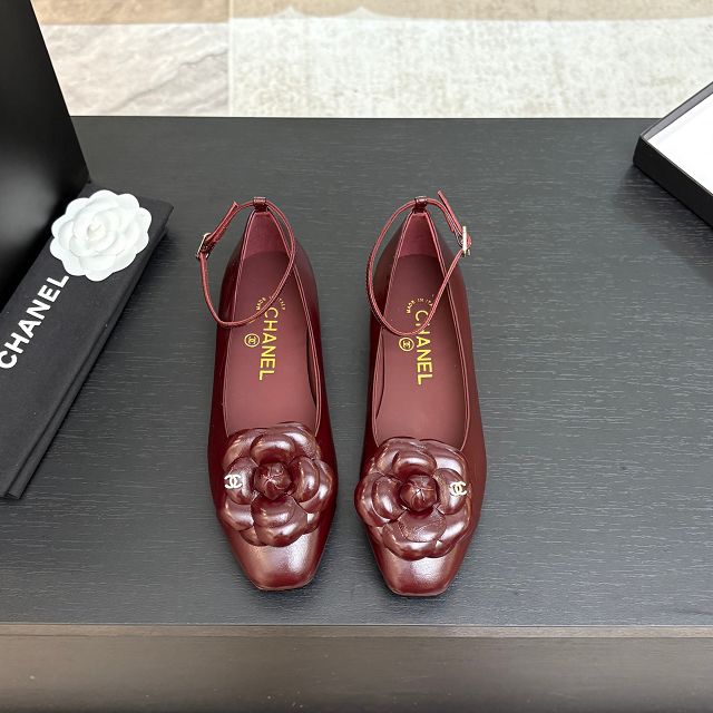 CC original calfskin ballet flats CH00459