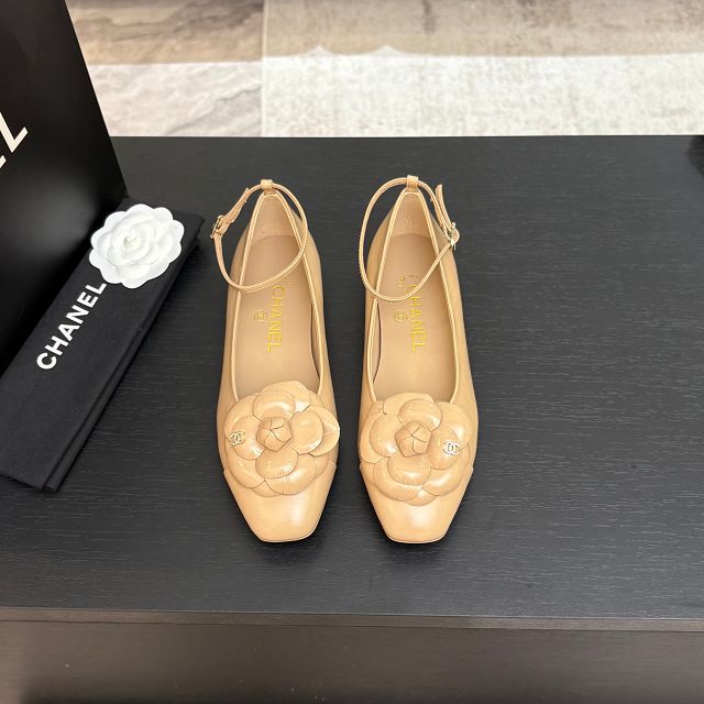 CC original calfskin ballet flats CH00459