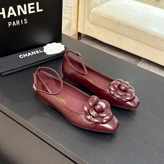 CC original calfskin ballet flats CH00459